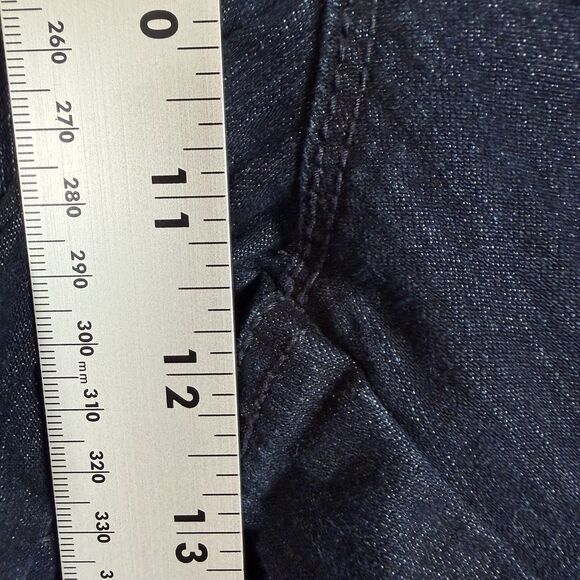 Gloria Vanderbilt Amanda Capri Jeans Womens 12 Blue Denim Stretch High Rise Elas - Picture 13 of 14